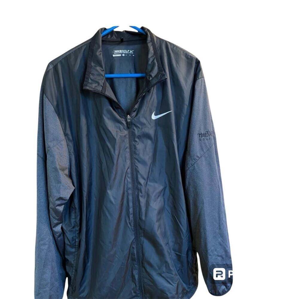 Nike golf windbreaker, black and gray men’s XL